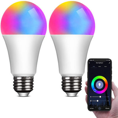 RGB 5w 7w 9w 12w Remote E26 Smart LED Ampul Akıllı Ev Otomasyonu Tuya Uygulaması