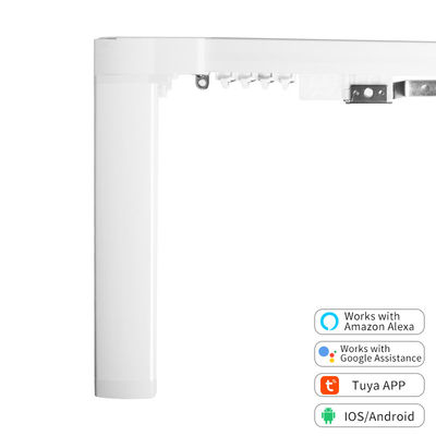 WiFi Kontrolü Akıllı ev perdesi açacağı Otomatik Perde Parçası Amazon Alexa Google Home ile Çalışır
