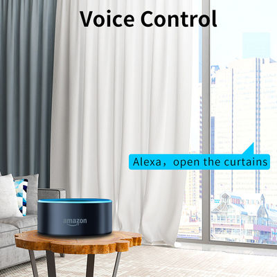 WiFi Kontrolü Akıllı ev perdesi açacağı Otomatik Perde Parçası Amazon Alexa Google Home ile Çalışır